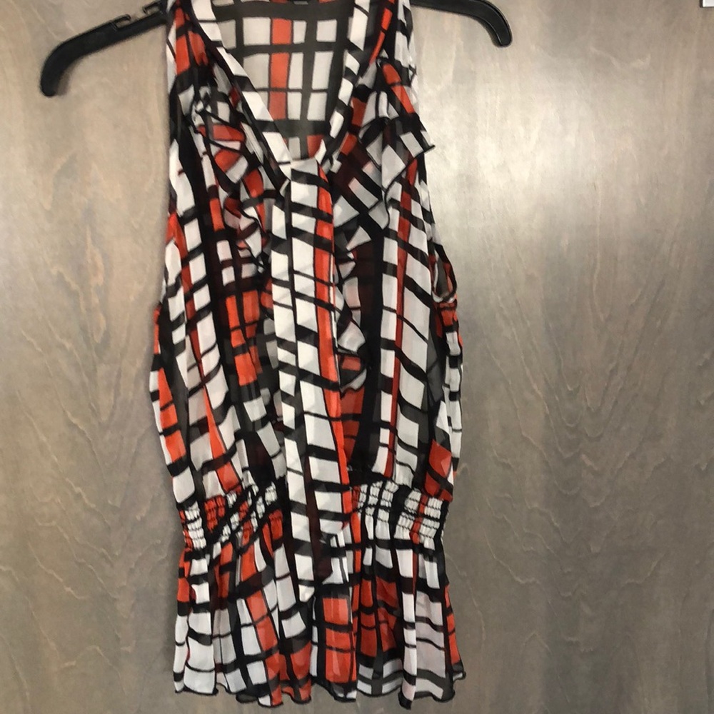 Twenty one size M checkered blouse